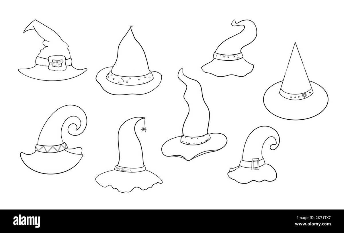 free printable witch hat template