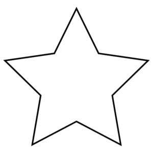 free star printable free star printable