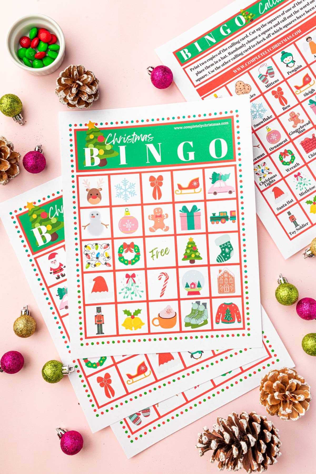 free xmas bingo printables free xmas bingo printables