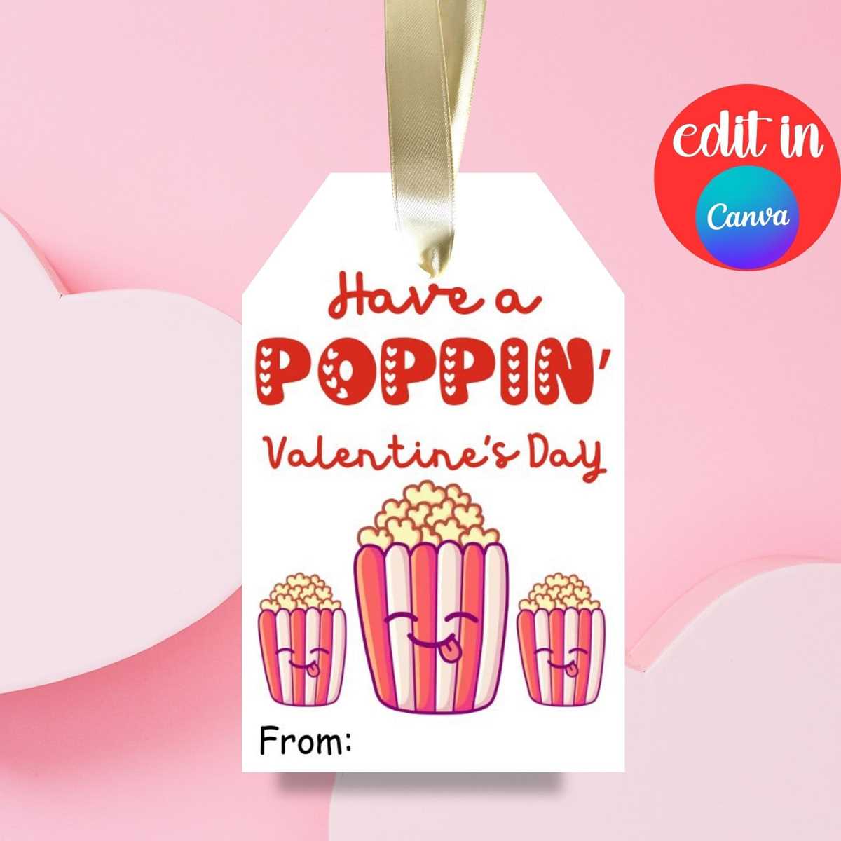 popcorn valentine printable free popcorn valentine printable free