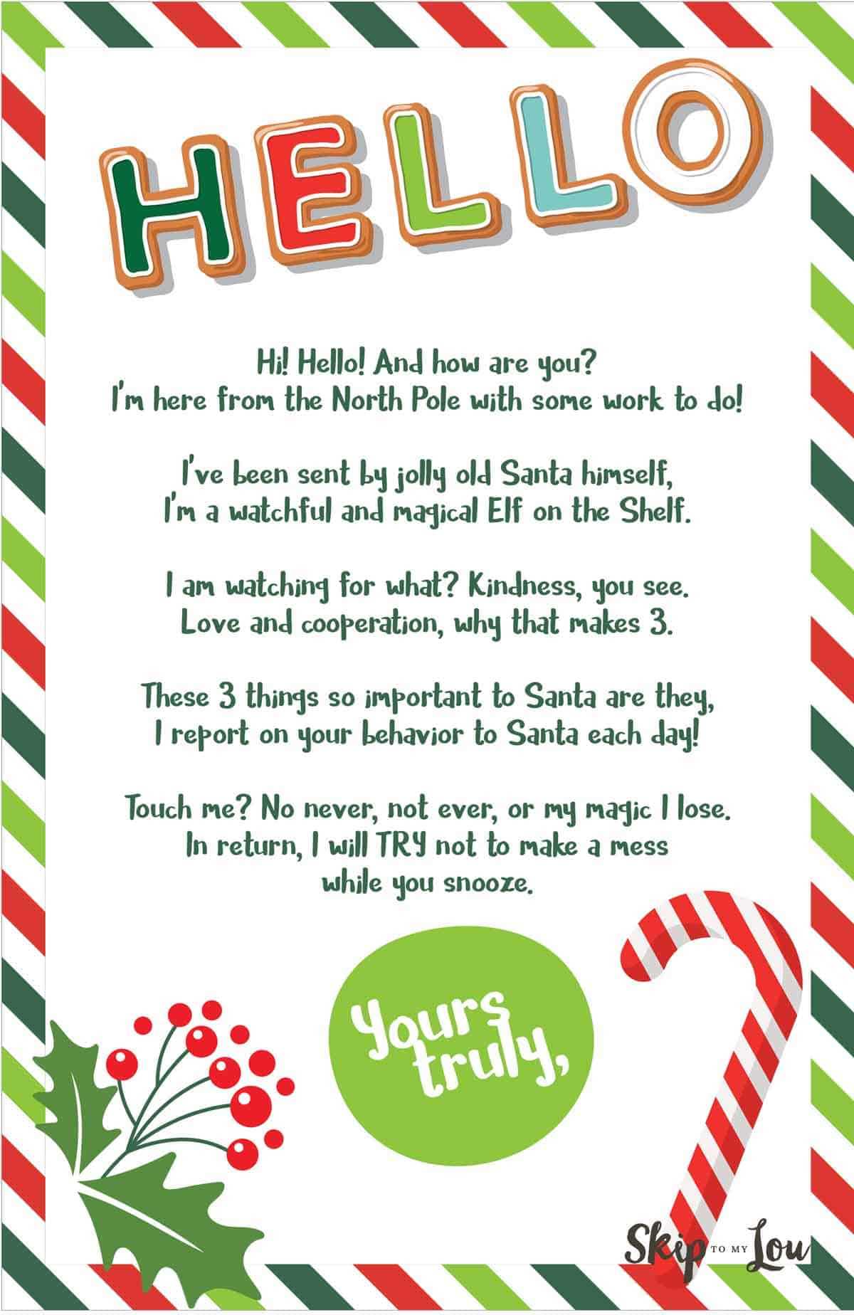 free printable elf on the shelf welcome back letter free printable elf on the shelf welcome back letter