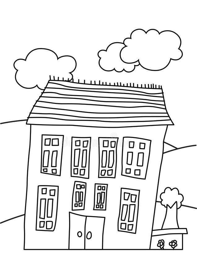 printable up house coloring page