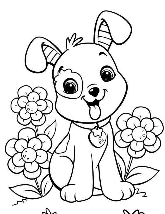 puppy coloring page free printable puppy coloring page free printable