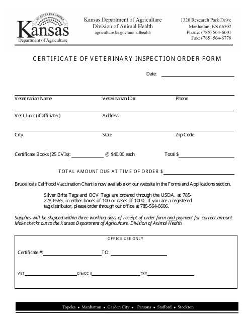 printable veterinary health certificate form printable veterinary health certificate form