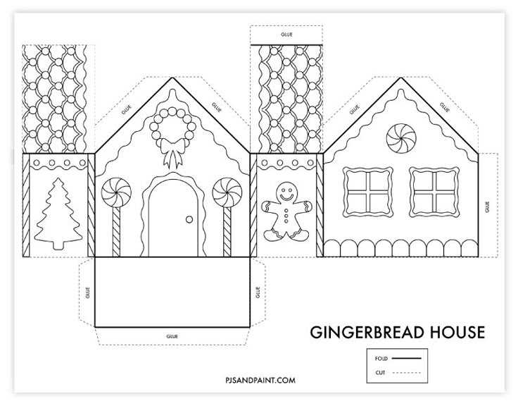 gingerbread house template printable free gingerbread house template printable free