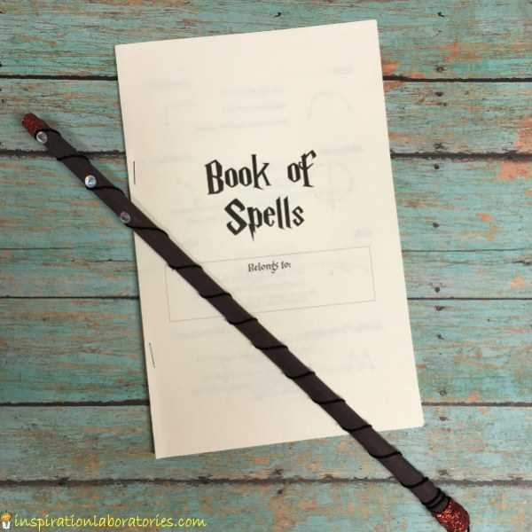 harry potter spells list printable