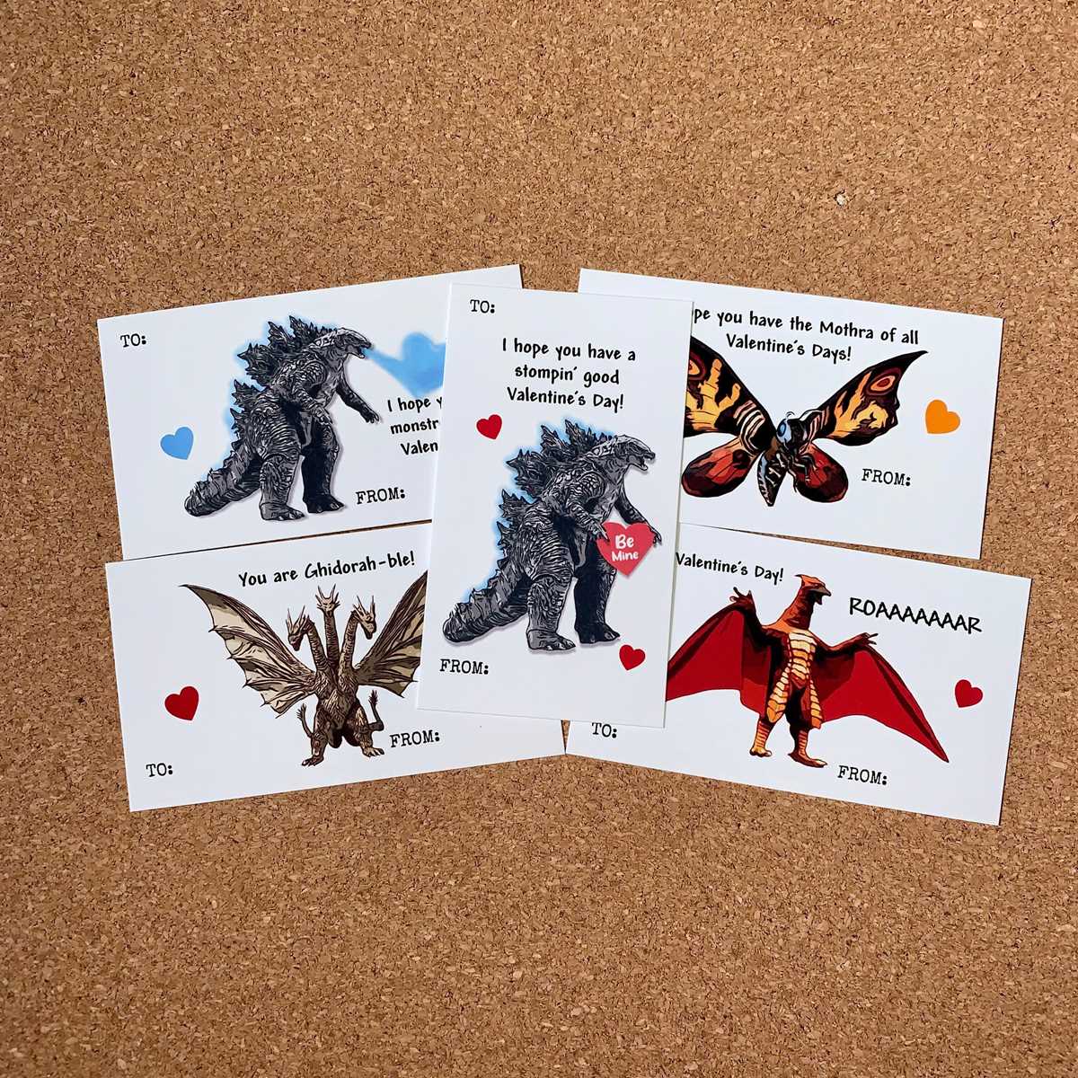 godzilla valentine cards printable free godzilla valentine cards printable free