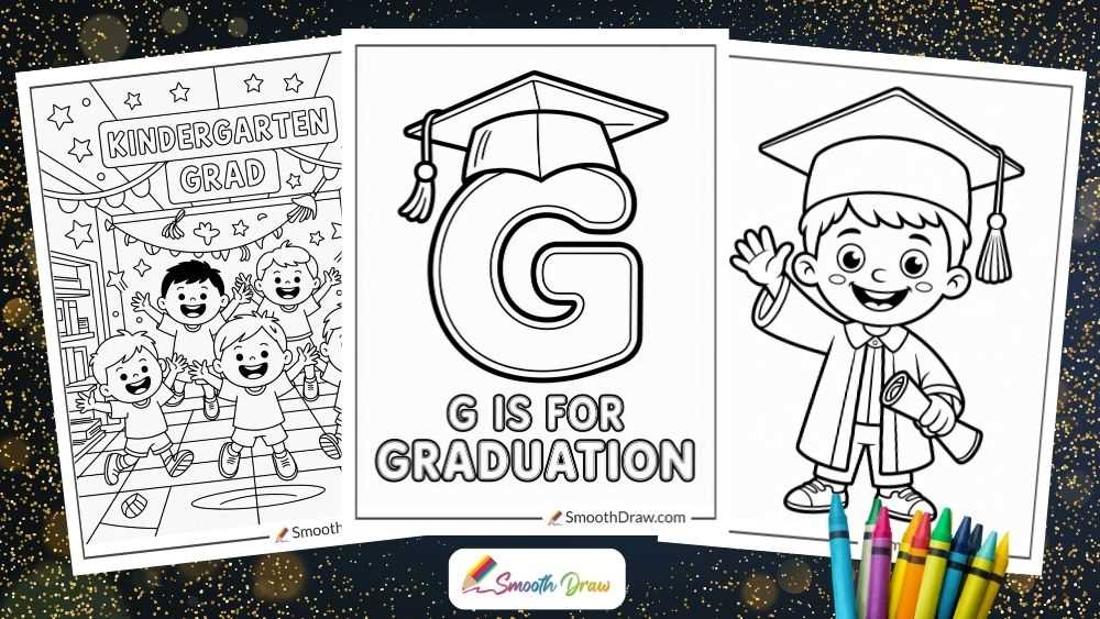graduation coloring pages printable