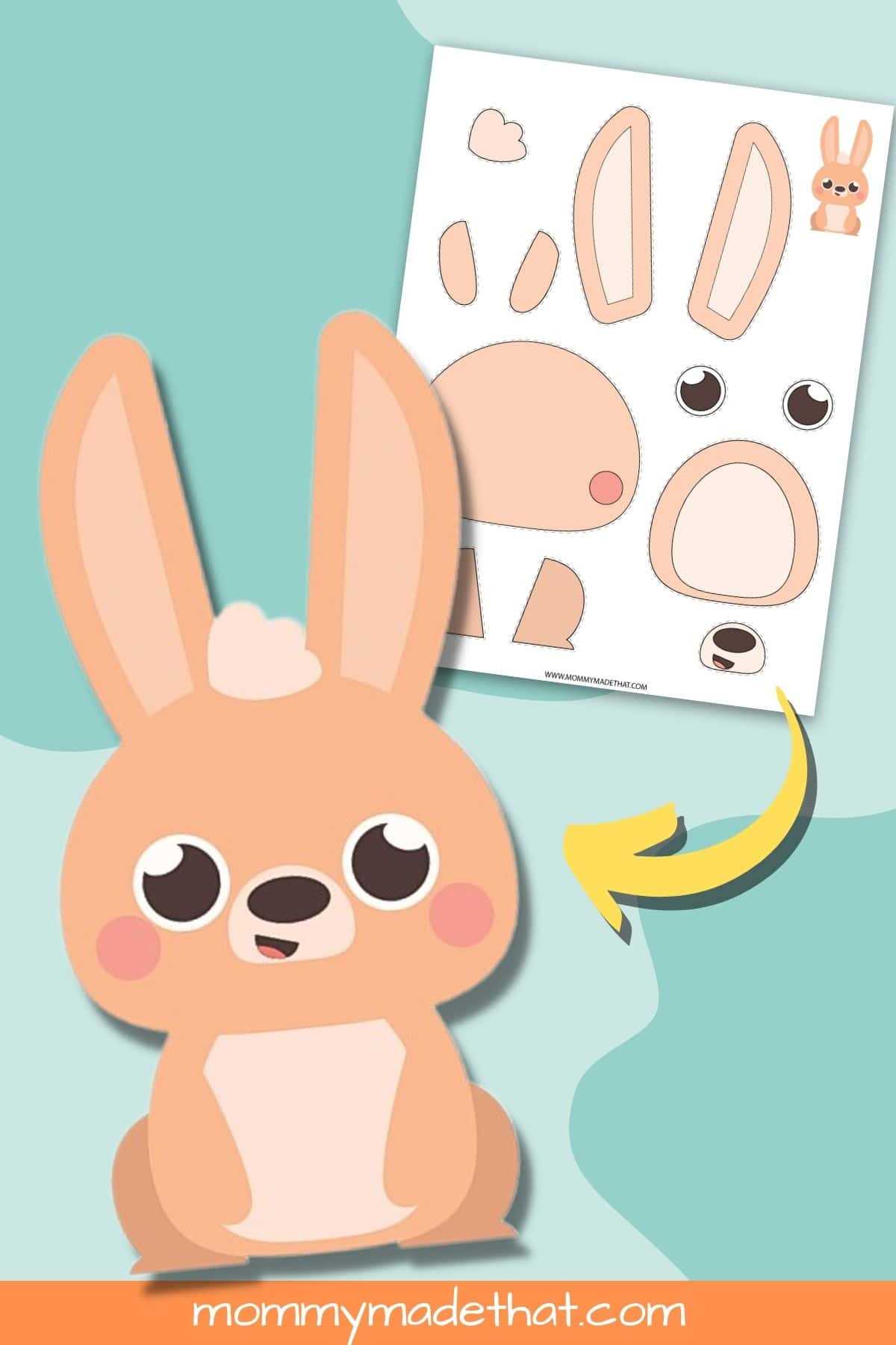 free printable build a bunny