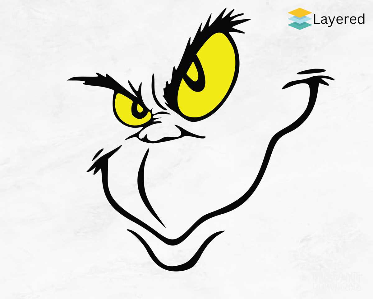 grinch face template printable grinch face template printable