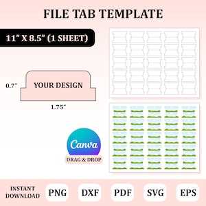 hanging file folder tabs printable hanging file folder tabs printable