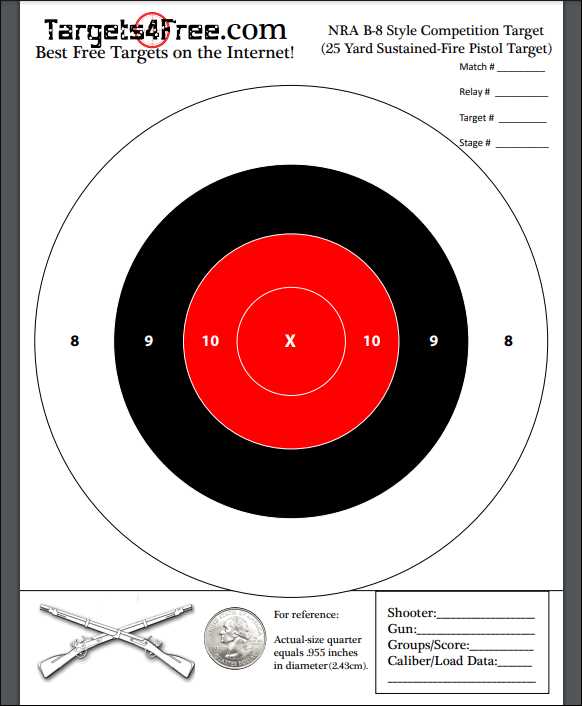 gun shooting targets printable gun shooting targets printable