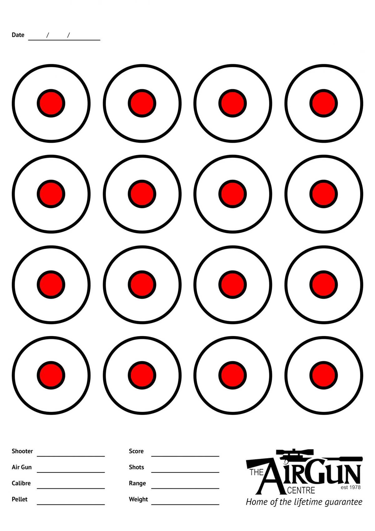 gun shooting targets printable gun shooting targets printable