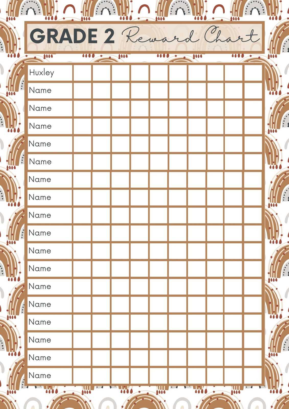 rewards chart printable rewards chart printable