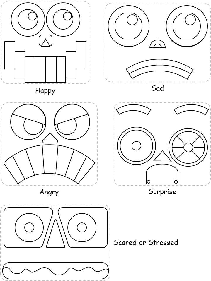 printable emotions craft preschool printable emotions craft preschool