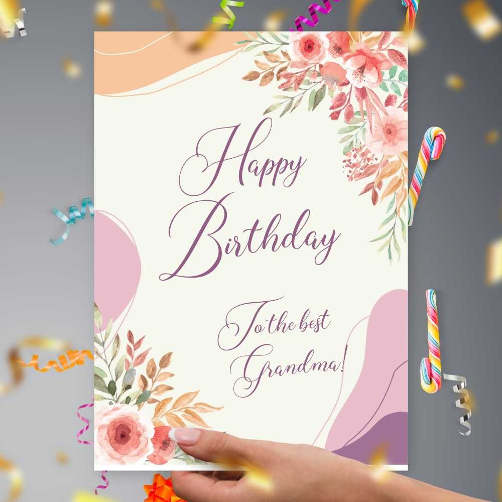 happy birthday nana printable cards happy birthday nana printable cards