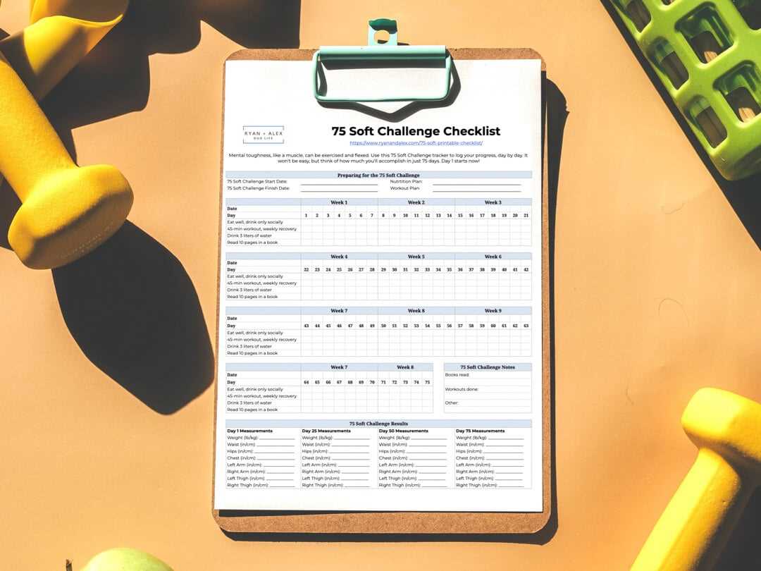 hard tracker printable 75 soft challenge printable free
