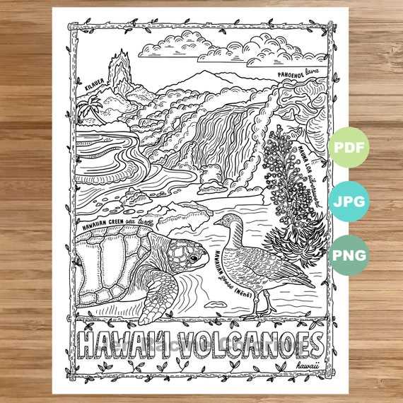 hawaii printable coloring pages hawaii printable coloring pages