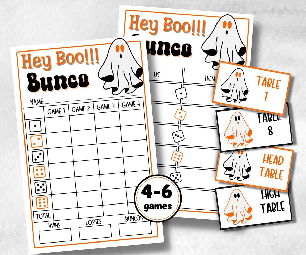 bunco printable score sheets bunco printable score sheets