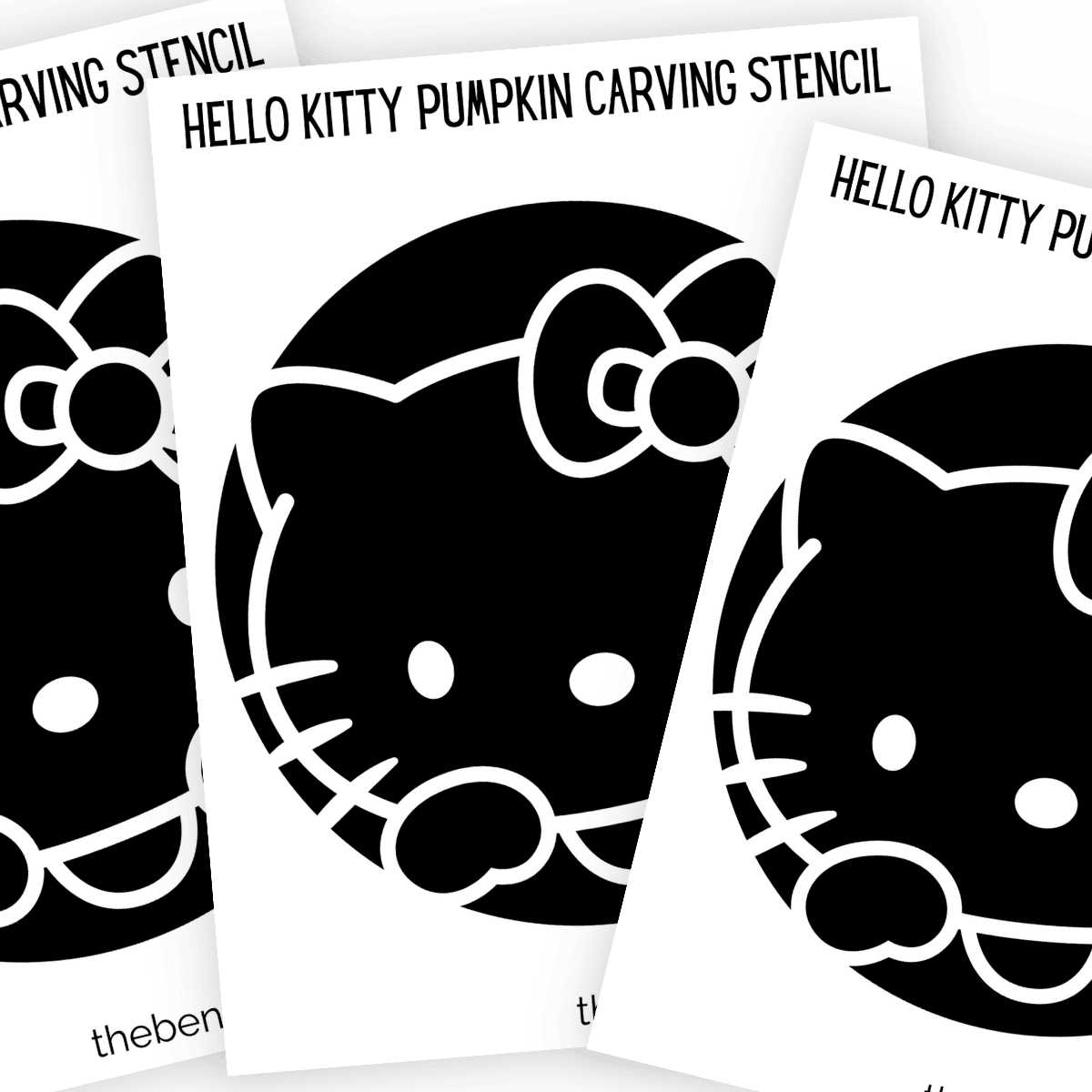 hello kitty halloween printables