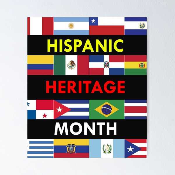 hispanic heritage flags printable hispanic heritage flags printable