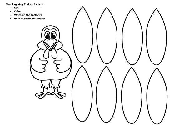 thanksgiving printable cutouts