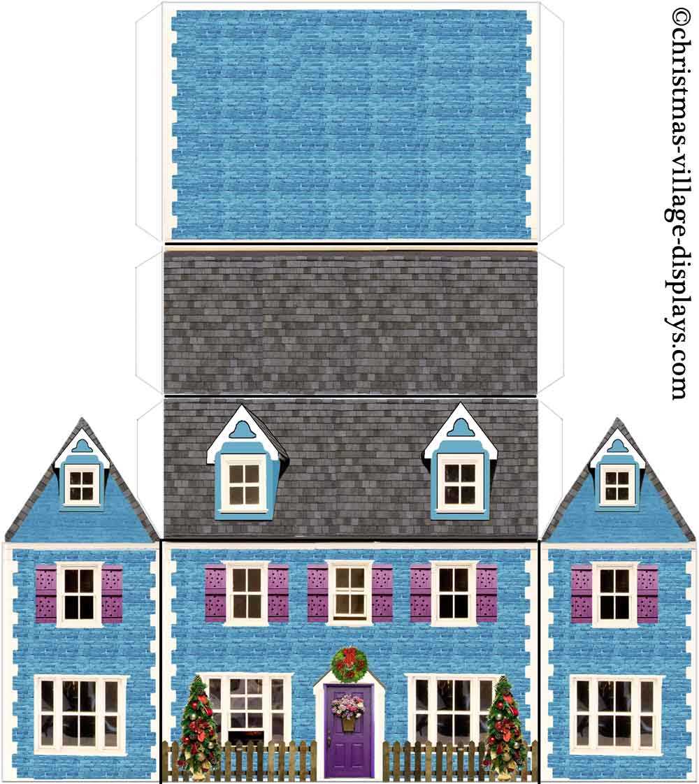 christmas village free printables christmas village free printables
