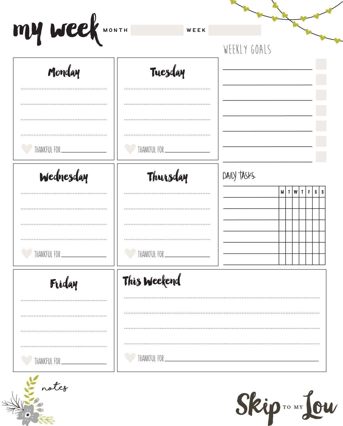free printable planner inserts free printable planner inserts
