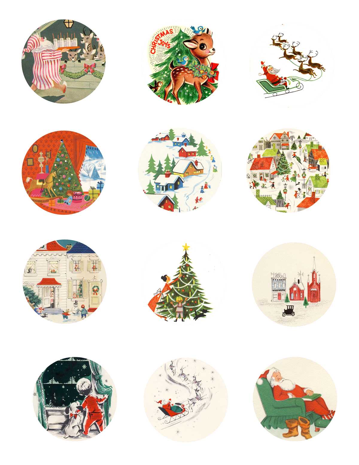 vintage christmas printables vintage christmas printables