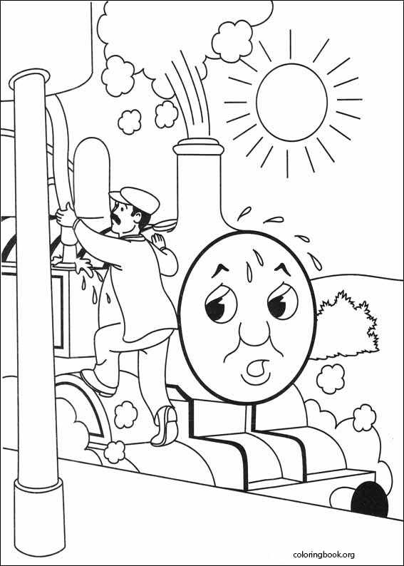 thomas and friends coloring pages printable