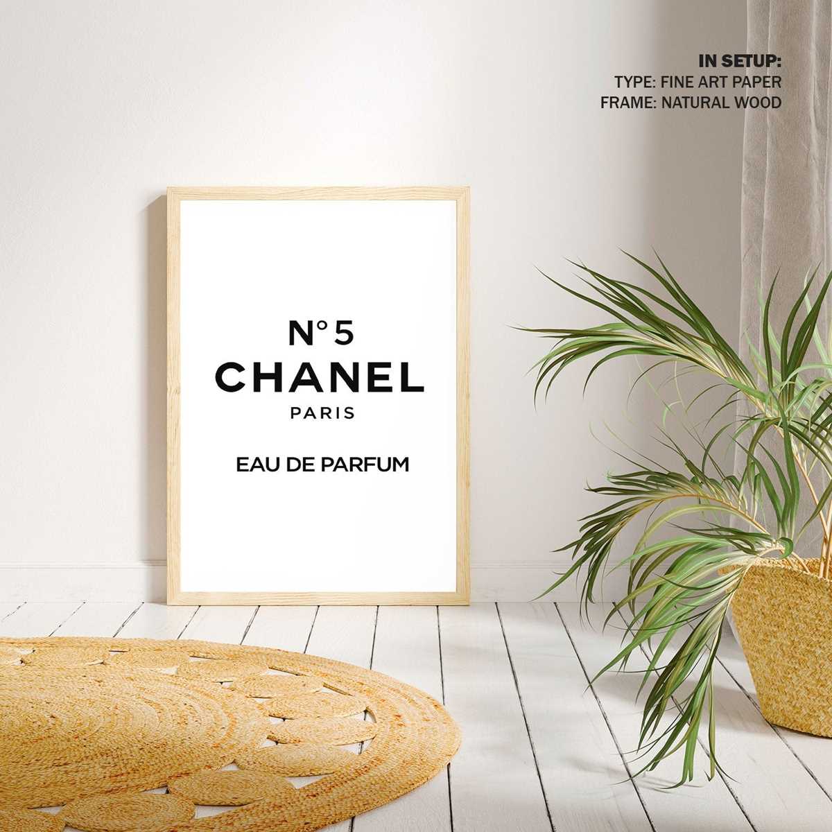 printable chanel wall art printable chanel wall art