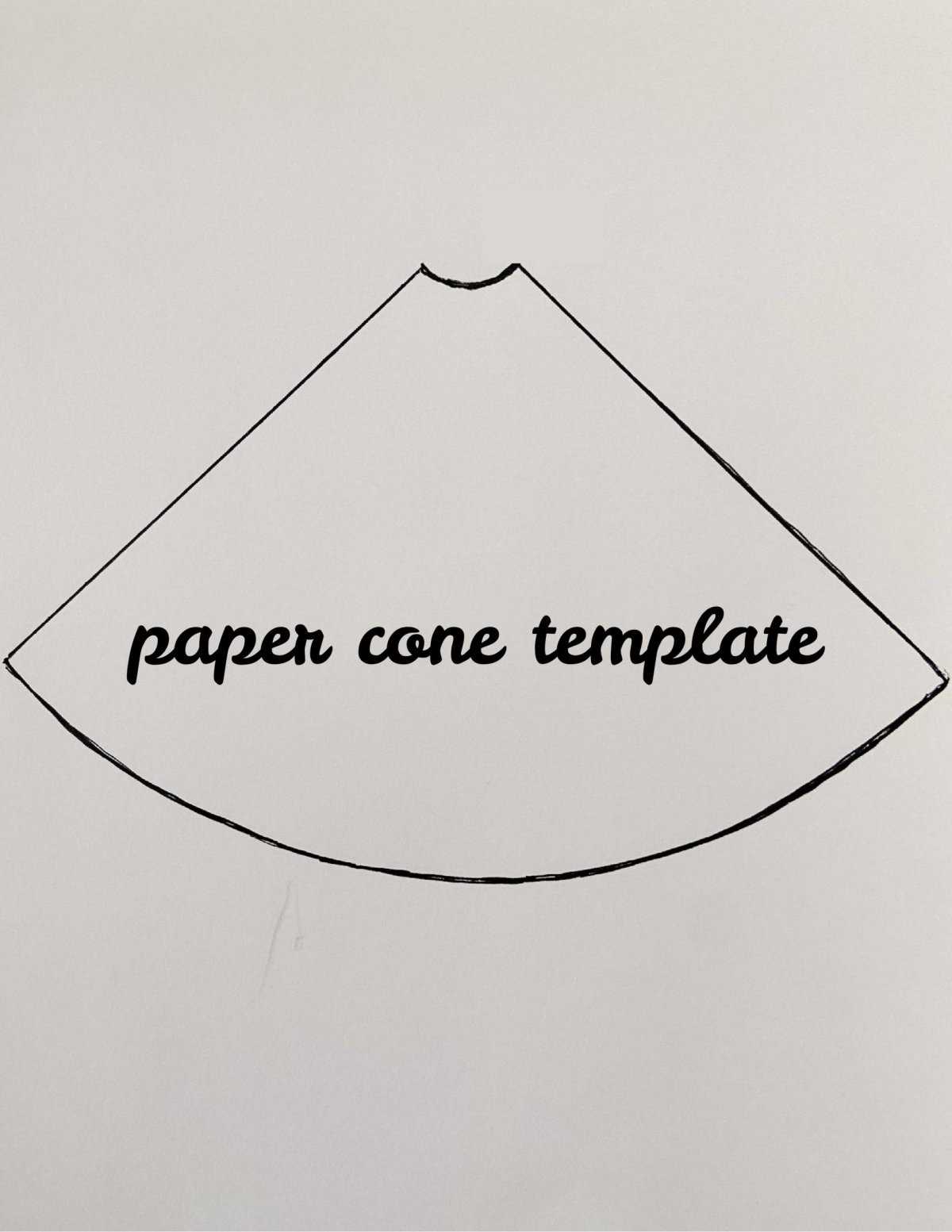 ice cream cone template printable ice cream cone template printable