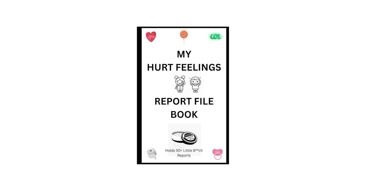 hurt feelings report printable hurt feelings report printable