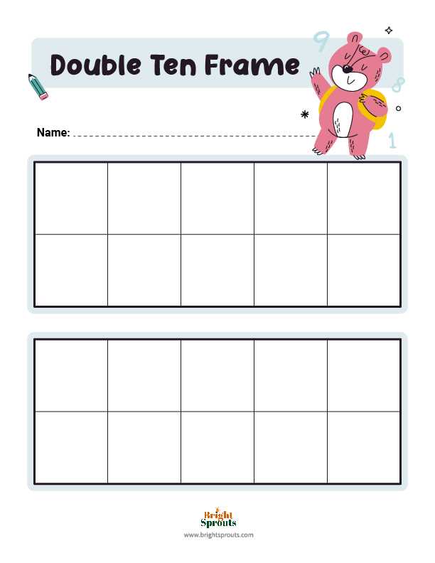 10 frame printable