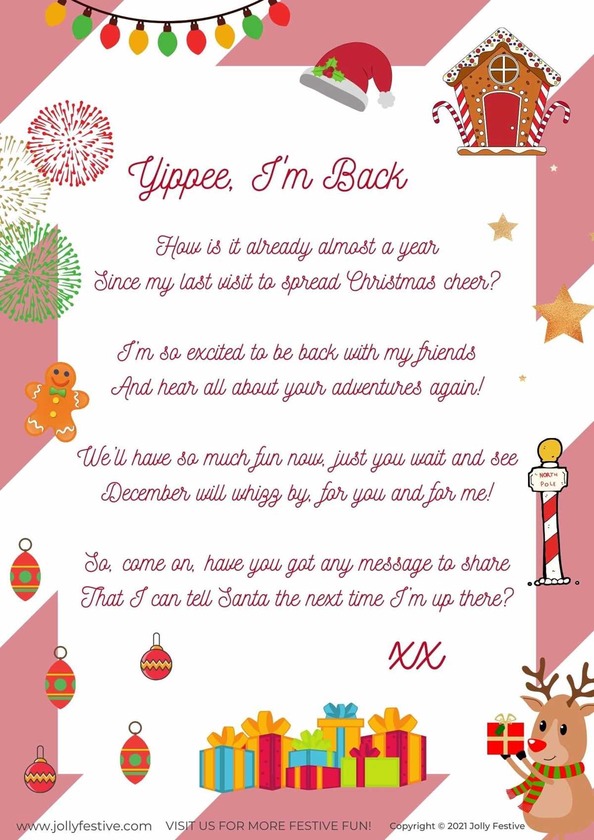 elf letter printable