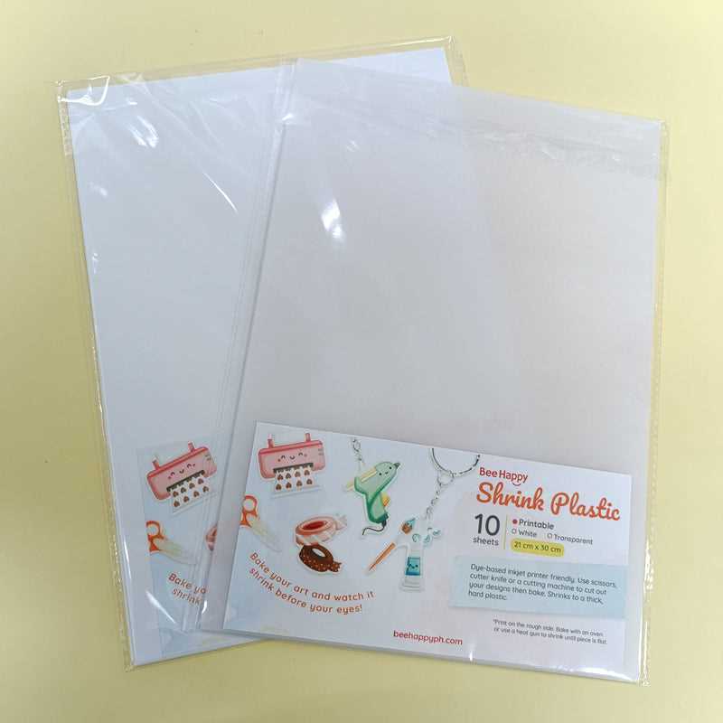 inkjet printable shrink plastic