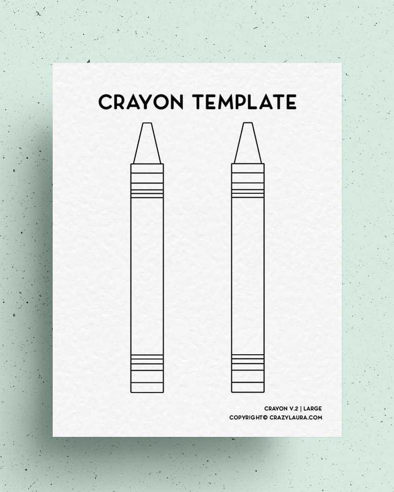 printable crayon labels printable crayon labels