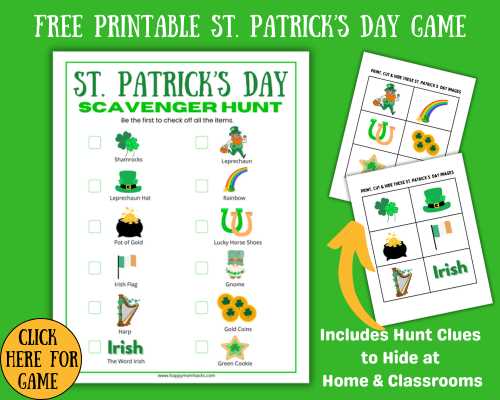 st patricks day free printable st patricks day free printable