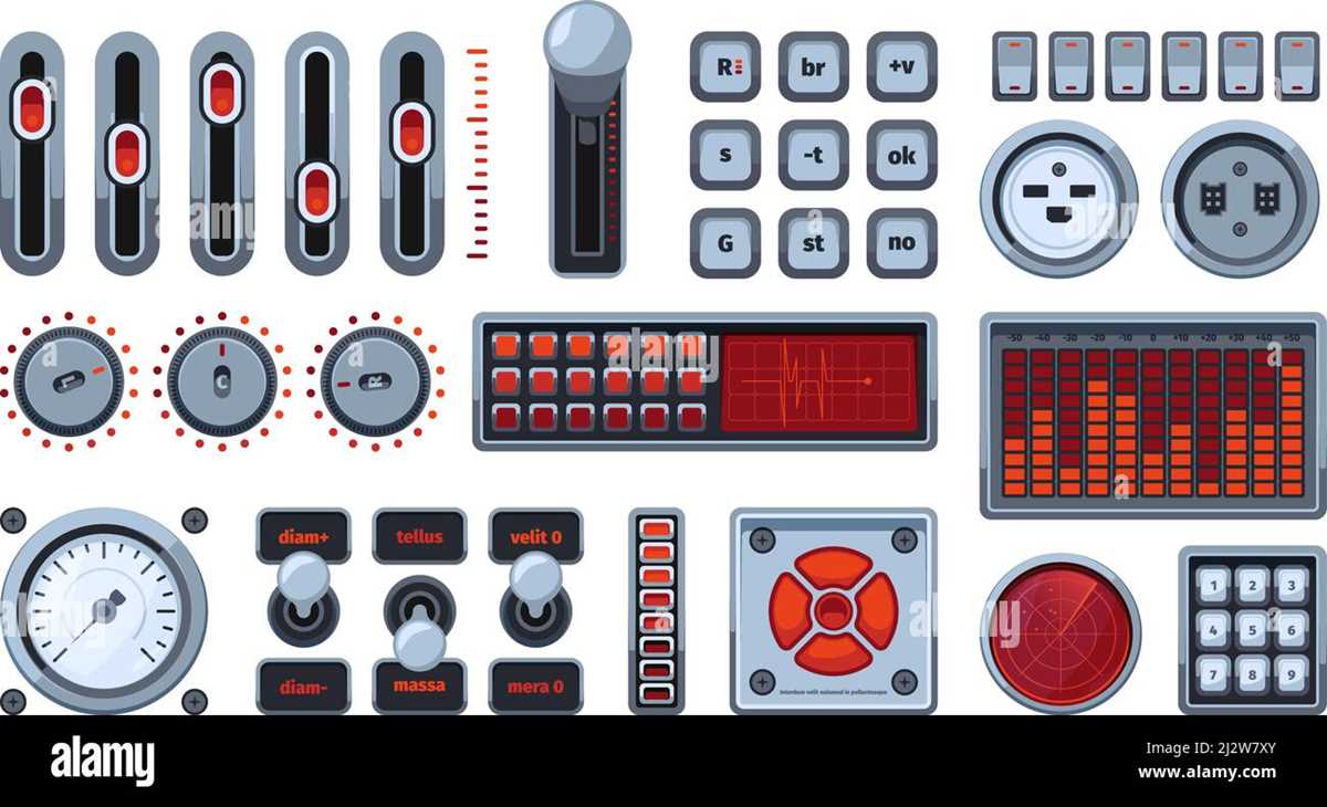 free printable spaceship control panel