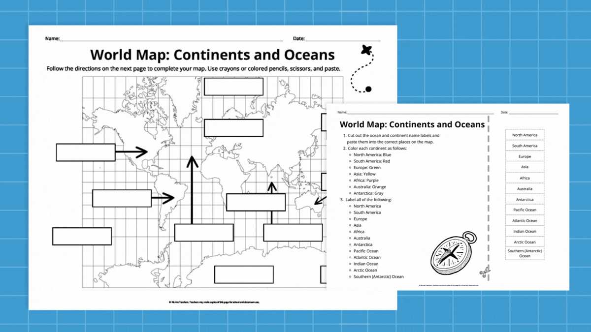 blank map of the continents and oceans printable blank map of the continents and oceans printable