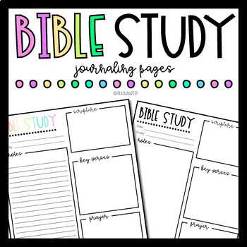 printable free bible studies