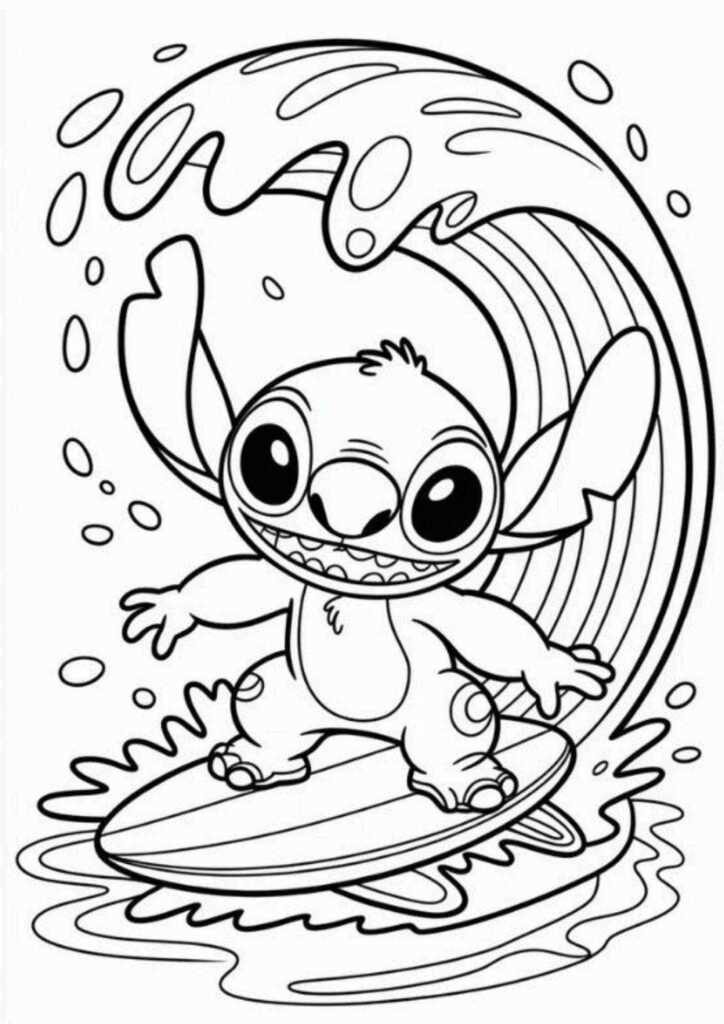 lilo and stitch coloring pages printable free lilo and stitch coloring pages printable free