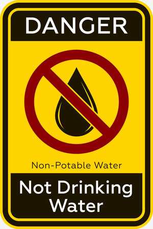 printable drinking water sign