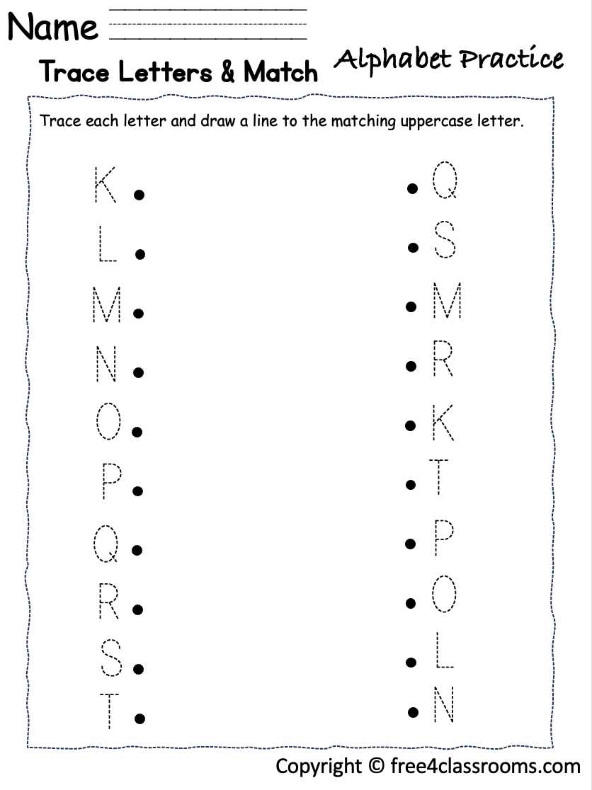 tracing letters worksheets printable