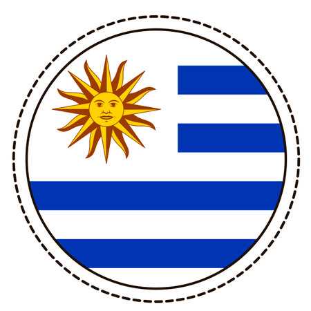 uruguay flag printable