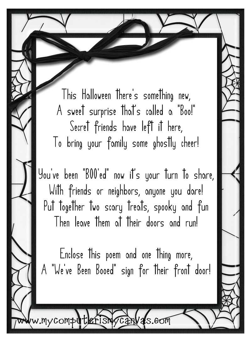 youve been booed printable youve been booed printable