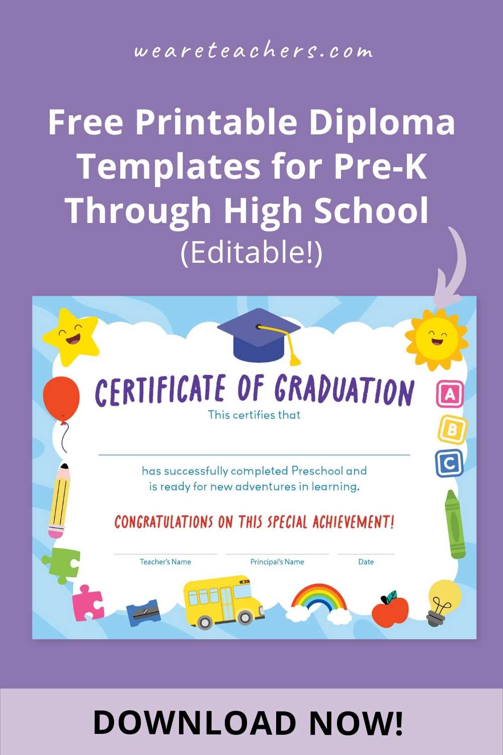 kindergarten printable diplomas kindergarten printable diplomas