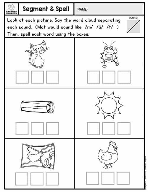 kindergarten reading worksheets printable