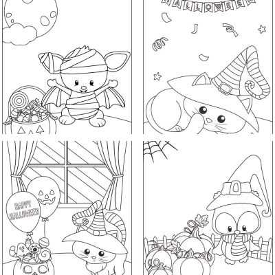 halloween printable coloring sheets halloween printable coloring sheets