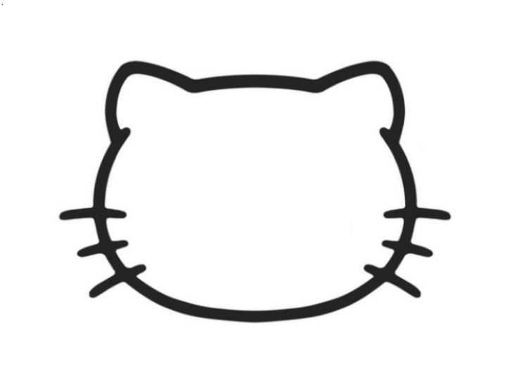 hello kitty face printable hello kitty face printable